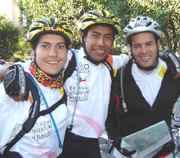 Fabiola, Juan y Carlos ...Los ganadores de la primer etapa